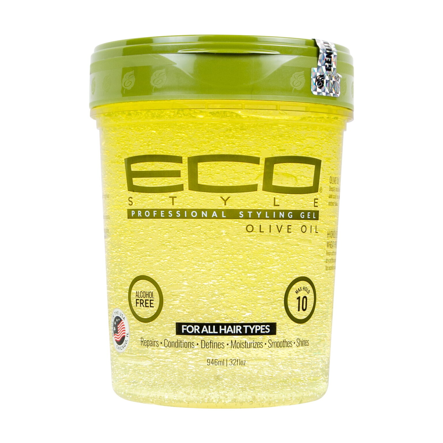 Ecoco Eco Style Olive Oil, Max Hold UV Protection Moisturizing Jar ...