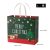 L Size (Green) - Colorful Christmas Gift Bags/3 Packs