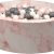 Pink Marble Organic Cotton Cover + Powder/Grey/White Balls